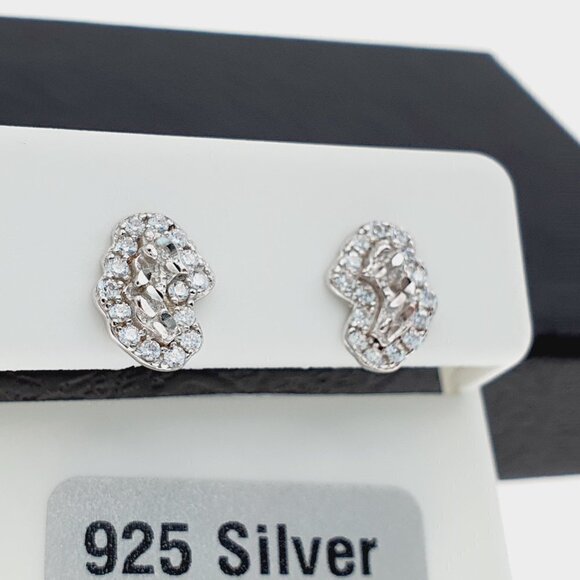 - 925 sterling silver luxury CZ earrings for women/girls, Best for RJUS21… - Picture 8 of 11